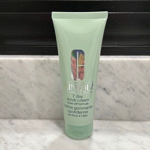 Clinique 7 Day scrub cream - full size NEW, never used.